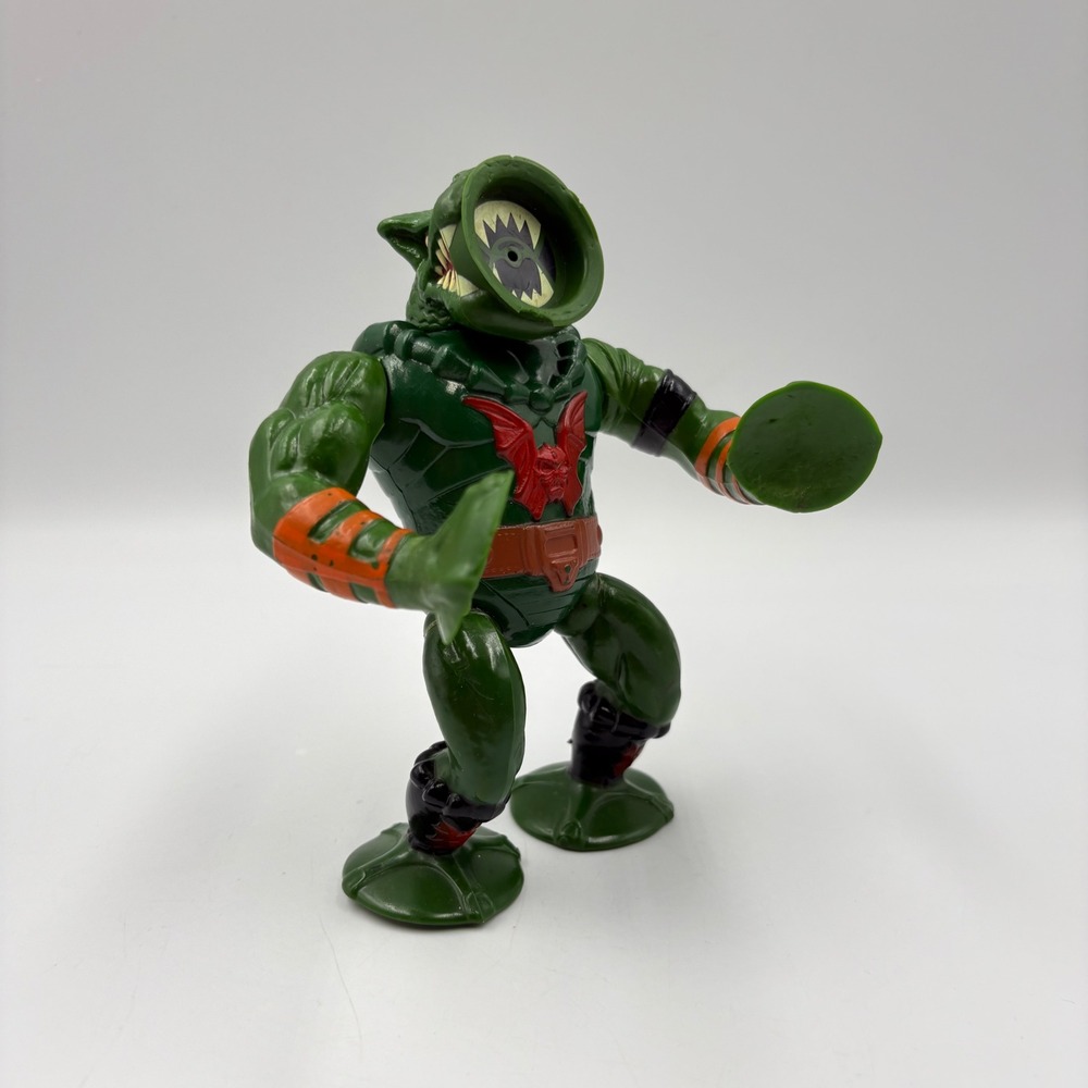 Mattel MOTU Leech Action Figure 1986 Evil Horde He-Man Vintage Green 6" Good